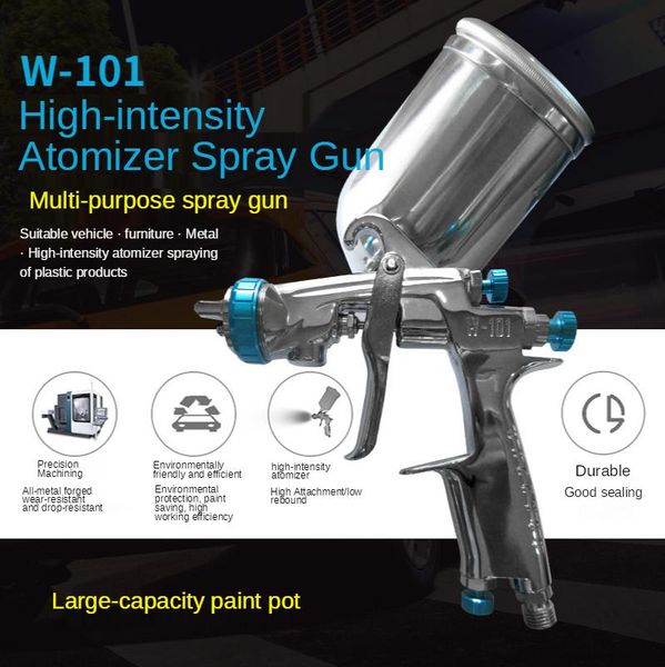 

professional spray guns w101 manual gun w-101 paint upper pot lower pressure air