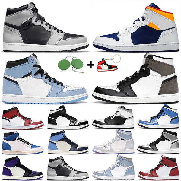 

men women basketball shoes 1s high og 1 electro orange shadow 2.0 hyper royal chicago light banned black white mens trainers sports sneakers