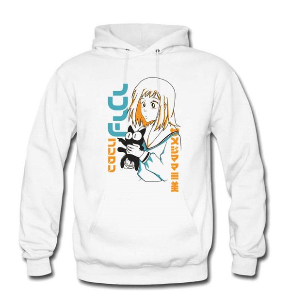 

men's hoodies & sweatshirts mamimi and ta-kun winter cotton fleece warm anime leisure long sleeve hooded sweatshirt male clothe, Black