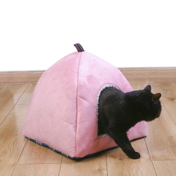 

cat beds & furniture pet supplies foldable dog bed soft tapered house sleeping nest suitable for small and medium pets