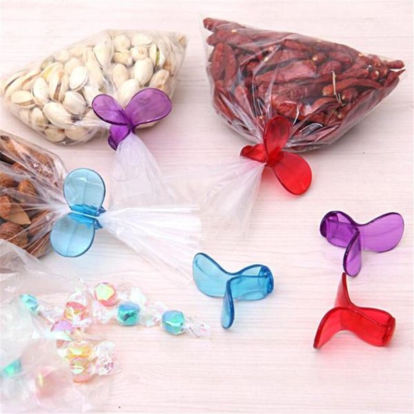 

6pcs snack storage seal sealing bag clips kitchen home plastic close clip organizer