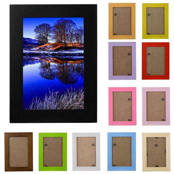 

frames and mouldings home decor wooden picture frame wall mounted hanging po #8