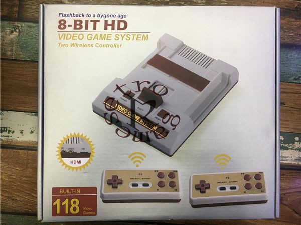 

10pcs/lot high-quality video player retro classics game consoles 1188 games play card + original two tv portable players