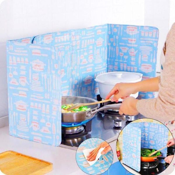 

hooks & rails foldable aluminum oil-proof plate kitchen gas stove kichen frying splash screen baffle pan tools protection oil kitch x4y7