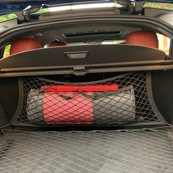

car organizer trunk mesh net cargo bag for dacia sandero stepway dokker logan duster lodgy