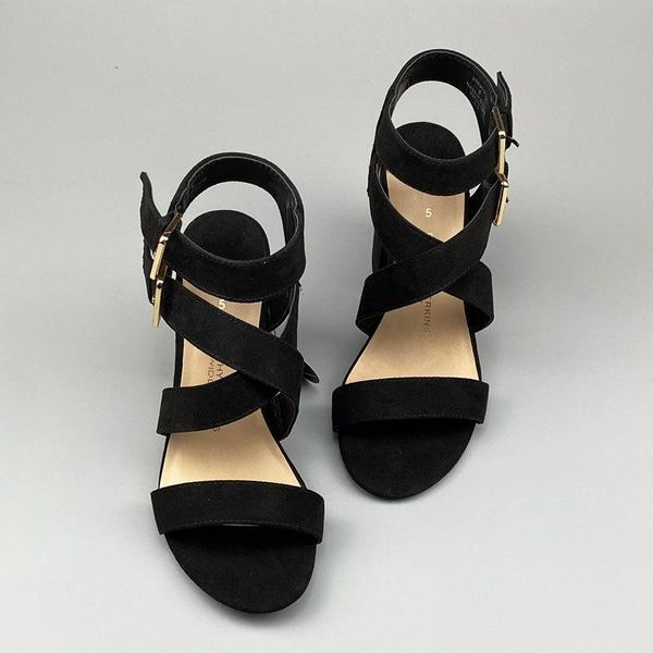 

dress shoes elegant ankle wedding stiletto lady high heels pumps women black plus size for women's sandals a264
