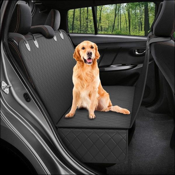 

dog car seat cover waterproof accessories pet carrier hammock cushion protector travel rear back mat covers
