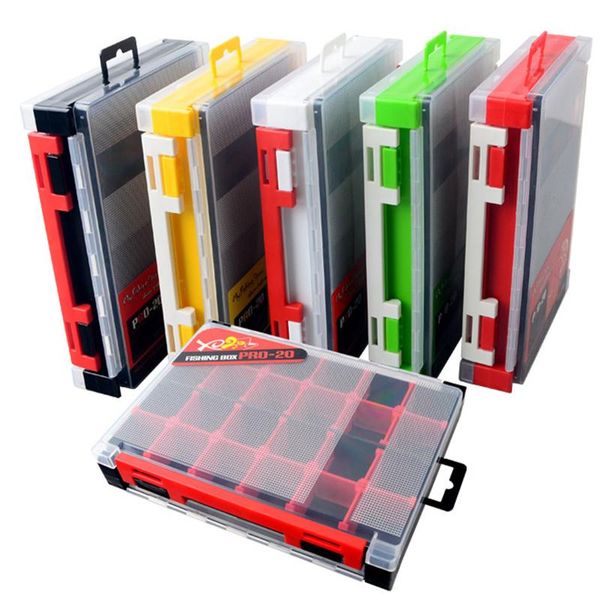

portable double-sided multifunctional fishing storage box outdoor lure rock organizer fish accessory accessories