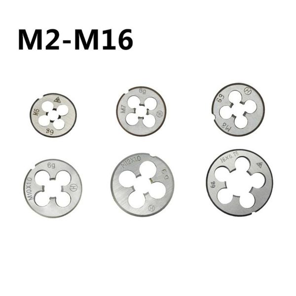 

hand tools m2-m16 right thread die metric machine screw