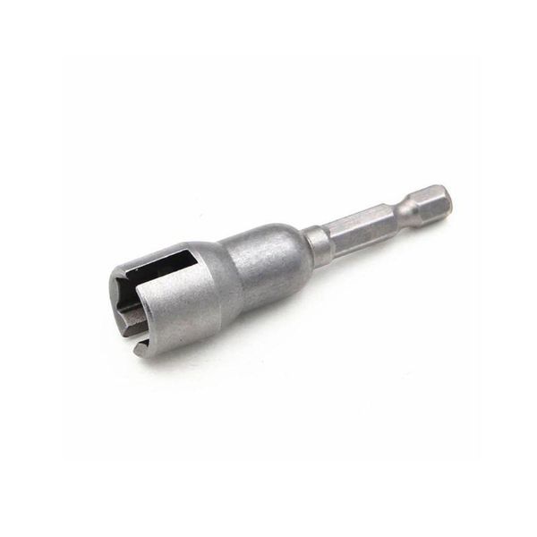 

hand tools 1/4" 65mm chrome vanadium steel electric screwdriver socket wrench slotted hex shank extension drill bit