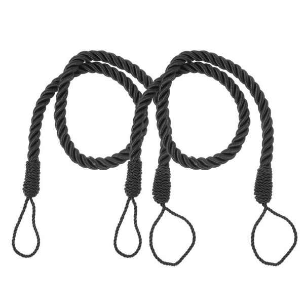 

2pcs decorative diy curtain tie ropes stylish straps tieback & drapes