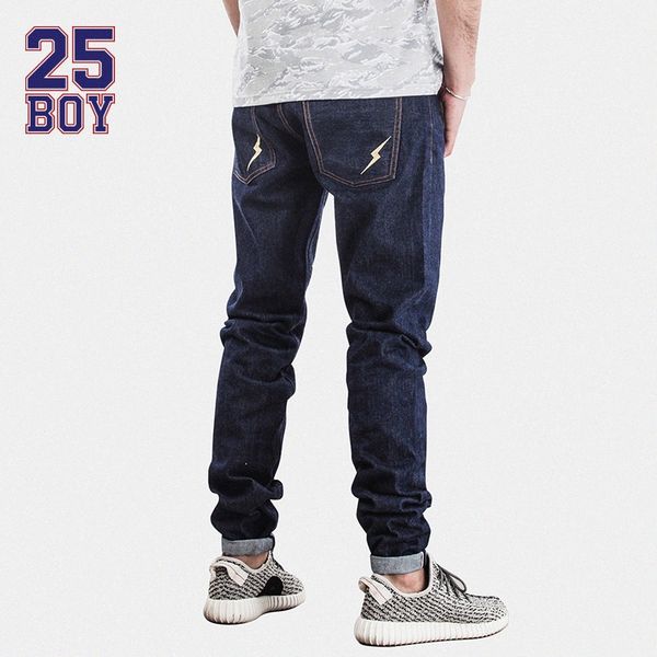 

hardly ever's fashion street brand casual jeans men straight pants outsize autumm summer wear jeans de marca cotton pants m3sv#, Blue