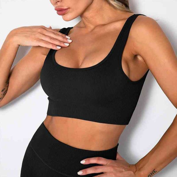 

tank crop vest women sport solid harajuku korean off shoulder knitted khaki brown summer women crop, Gray