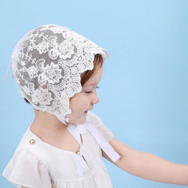 

caps & hats charming breathable baby girls sun hat summer cute solid color hollow out lace bowknot fisherman cap, Yellow