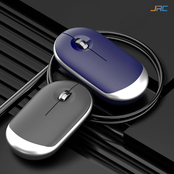 Kabellose Computer-Maus, Bluetooth + 2,4 GHz, kabellose Mäuse, 2-in-1-Dual-Modus, wiederaufladbare Maus, tragbar, leise, ergonomische Gaming-Mäuse für Laptop-PC