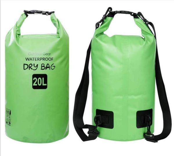 

backpack pvc waterproof bag beach swimming rafting hiking outdoor sports supplies