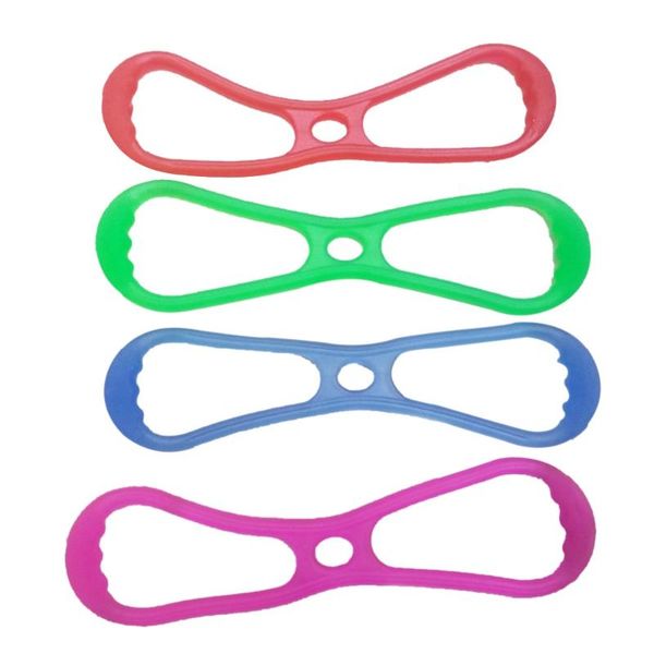 

resistance bands wrist developer 8 shape tube silicone yoga chest expander