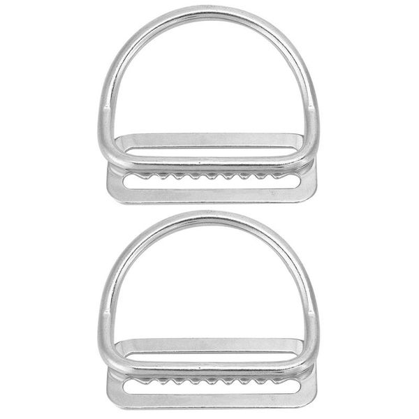 

heavy duty scuba weight belt keeper stainless steel d-ring underwater diving holder for surfing swimming pool & accessories