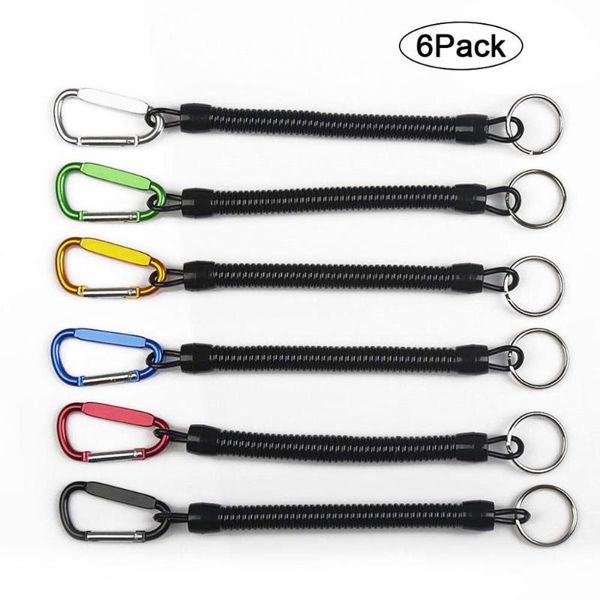 

fishing accessories 6 pcs lanyards boating multicolor ropes secure pliers lip grips tackle fish tools &xs
