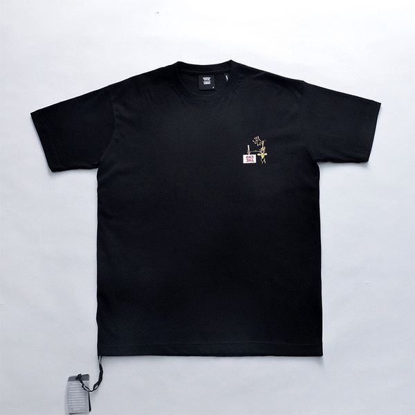 

men's t-shirts kith men's t-shirt woman 1:1 cartoons soon print kith short sleeve t clothes oversized, White;black
