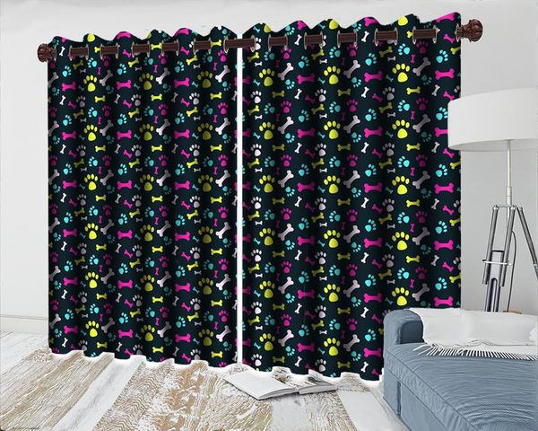 

curtain & drapes elegant bedroom 3d color exquisite pattern living room beautifully decorated blackout