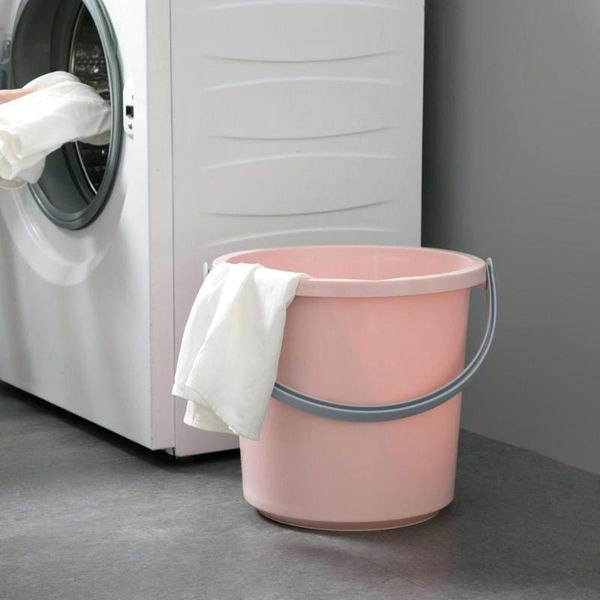 

buckets fishing bucket portable water storage plastic large round cleaning with cover
