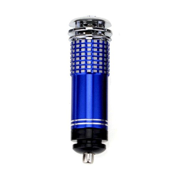 

car air freshener universal auto fresh mini purifier 12v ionic oxygen bar ozone ionizer cleaner(blue)