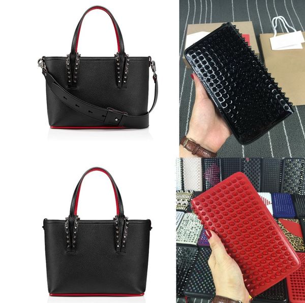 

2pic handbag+wallets/set women men messenger bags platfor doodling designer handbags totes composite handbag genuine leather purse red brand