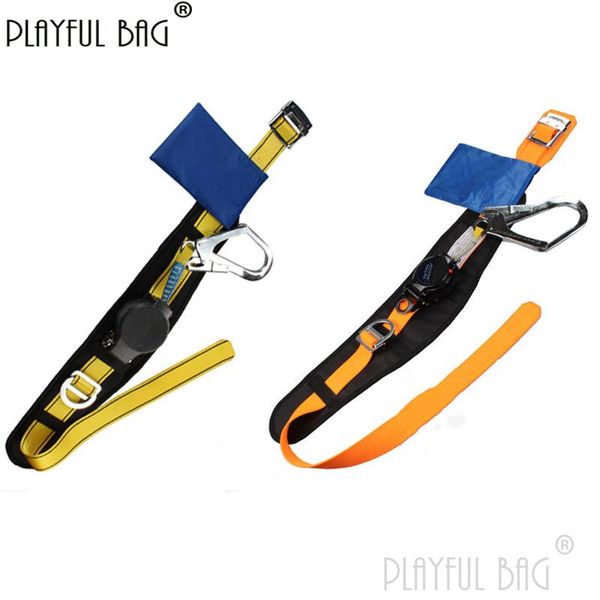 

cords, slings and webbing pb playful bag single waist speed difference safety belt outdoor for work high rope half body zl69
