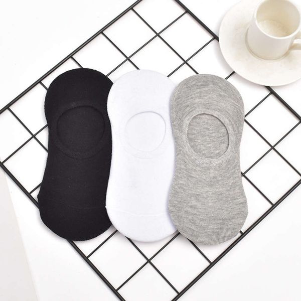 

sweat absorbing breathable casual black white gray color cotton low shallow
