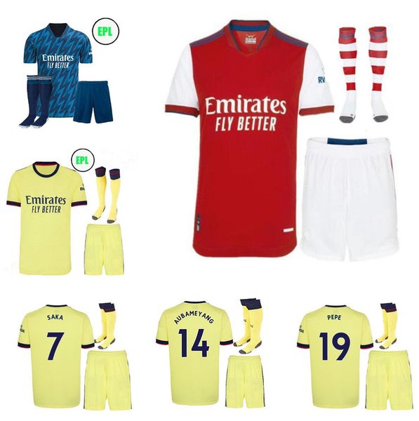 

ceballos guendouzi soccer jerseys 21 22 smith-rowe odegaard pepe saka nicolas tierney henry willian maitland-niles 2021 2022 footbal shirt a, Black;yellow