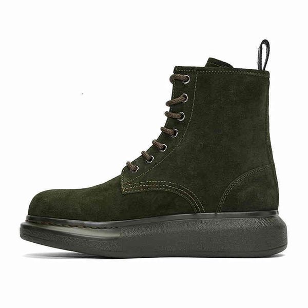 

boots male winter shoes fashion platform boots men thick sole mens leather 18#22/20d50 1a5f, Black