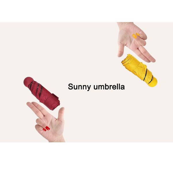 

umbrellas umbrella mini light small pockets anti-uv folding compact fu