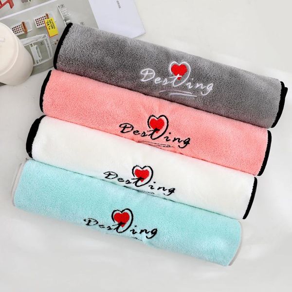 

100% long-staple cotton soft face towel dryer for bath solid color super absorbent thick hand towels