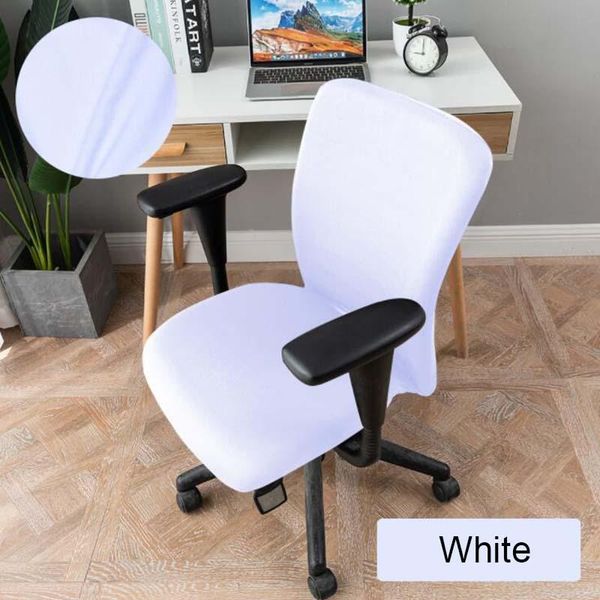 

chair cover ice silk business office household elastic el restaurant universal stretch thick spandex seat slipcovers covers