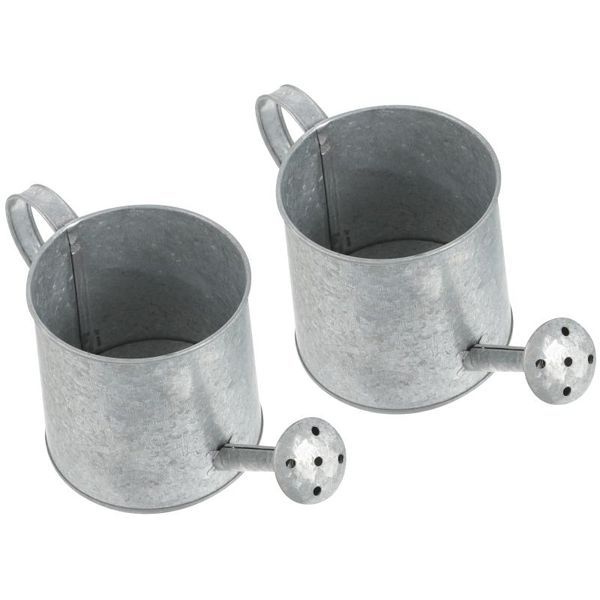 

planters & pots 2pcs iron watering simple durable for plant