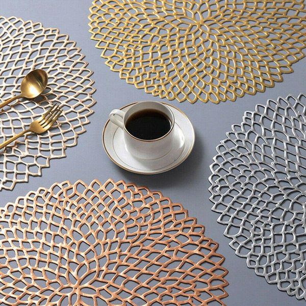 

cup insulation mats plastic pads placemat table decor home non-slip diy &