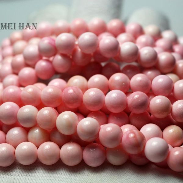 

other meihan wholesale natural 6,8,10 mm giant clam shell beads with roast color round loose for jewelry making