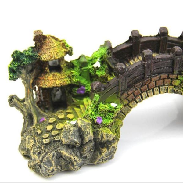 

aquarium landscaping resin decoration ecololgical fish tank rockery creative and lively ornaments accessices decorations