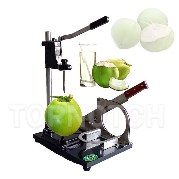 

manual coconut opening machine young coconuts knife drill opener punching maker
