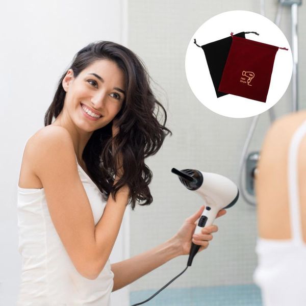 

storage bags 2pcs el hair dryer bag container travel pouch accessory