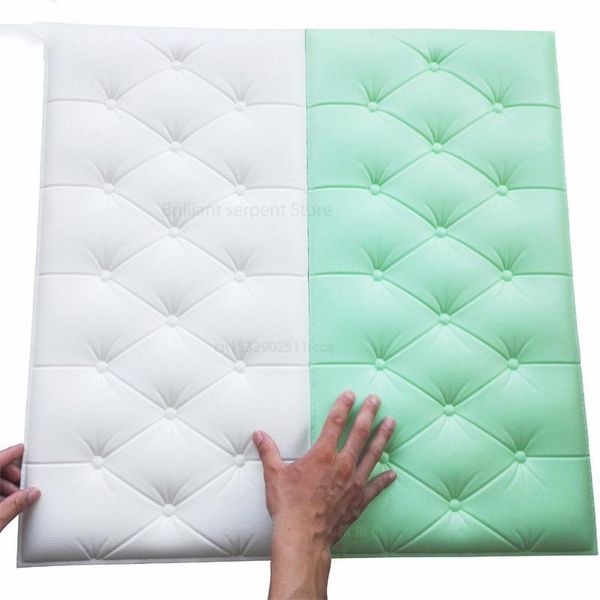 

wallpapers 60*30cm home anti-collision wall mat floor pad entrance bedroom living room children's bedside bed soft cushion