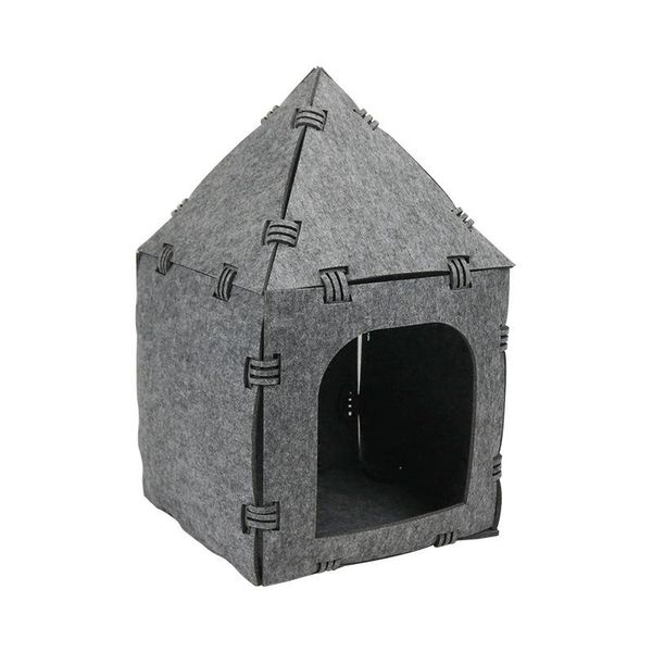 

cat beds & furniture diy pet felt nest tunnel toy house can be spliced