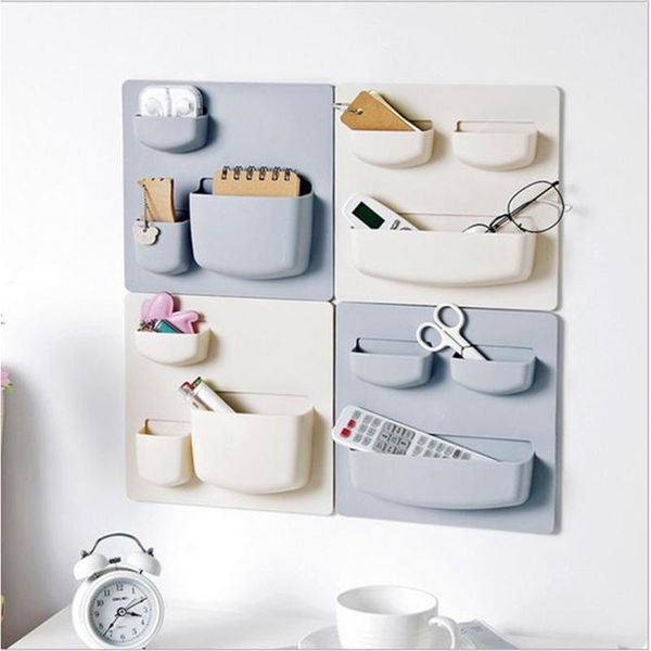 

wall mounted cosmetic storage box bathroom rack 2 color shelf holder for makeup organizer hooks & rails