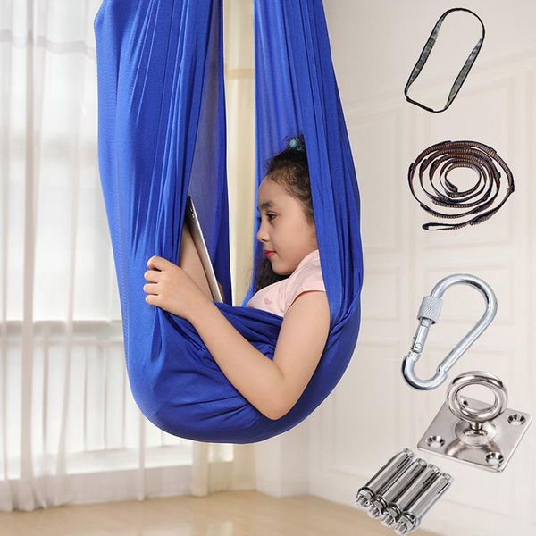 

camp furniture snuggle swing for kid with special needs adjustable elastic cuddle up hammock chairtoy indoor yoga hardware included