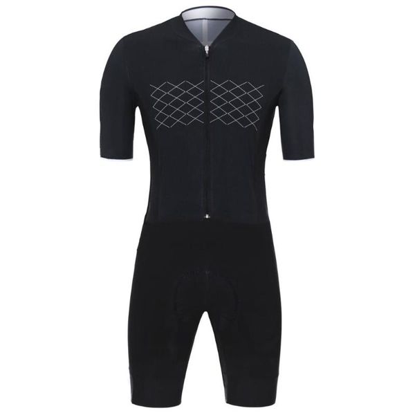 

racing sets 2021 pro cycling skinsuit one piece short sleeve summer clothing jerseys suit jumpsuit equipment triathlon, Black;blue