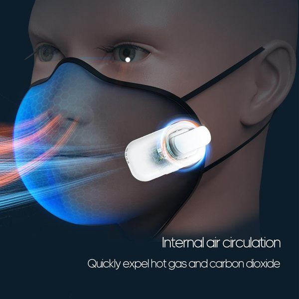 

electric fans good market reusable portable face mask fan clip air filter usb rechargeable mini exhaust personal purifiers