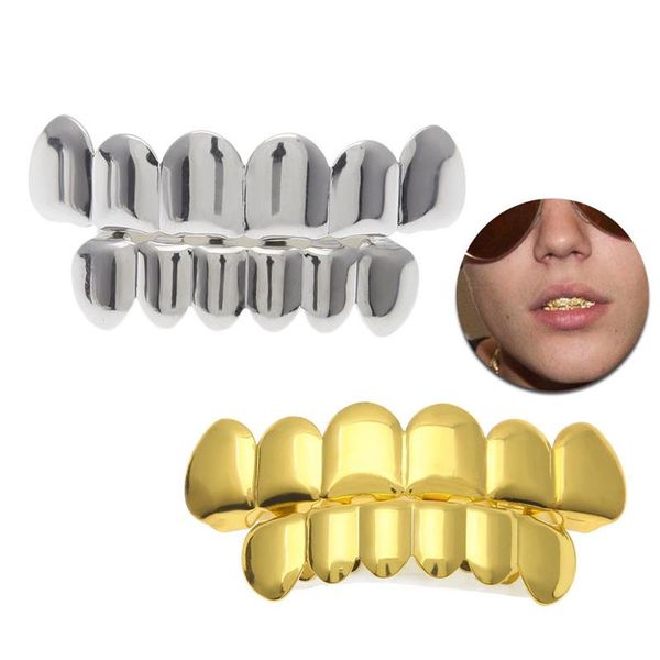 

party masks gold silver plated bootom vampire teeth protector halloween christmas