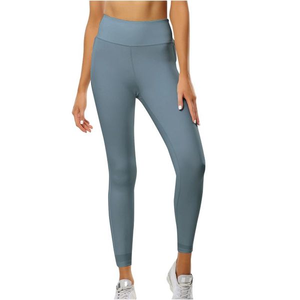 

high waist fitness leggings women workout push up legging fashion solid color bodybuilding jeggings pants women's, Black