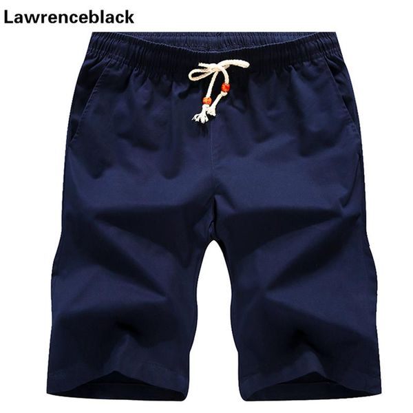 

men's shorts cotton men brand casual length surfings short leisure fitness breathable bodybuilding summer plus size knee, White;black
